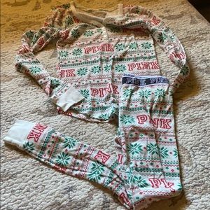 PINK christmas night set